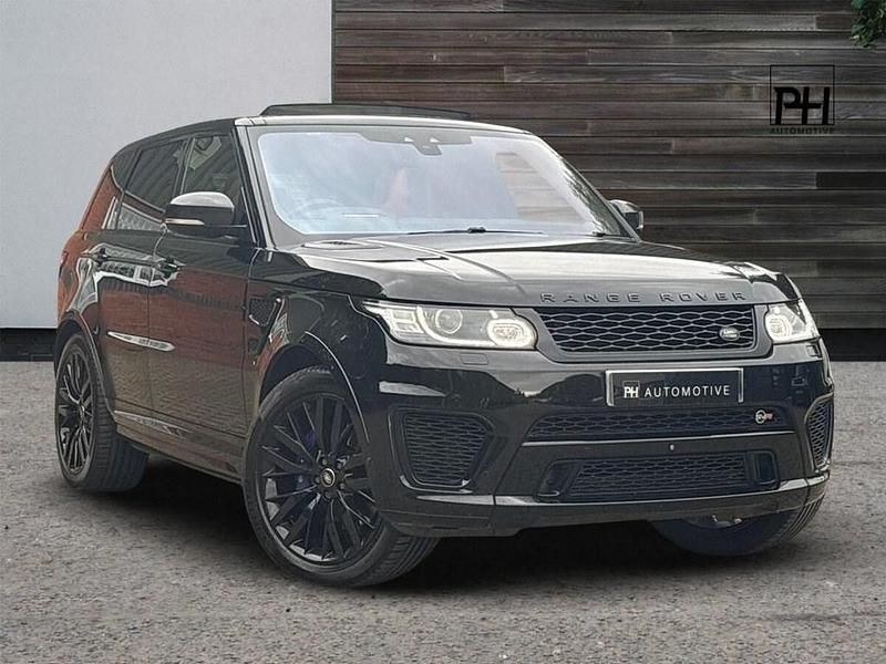 Black Used 2017 Land Rover Range Rover Sport SVR SUV | £32,460 (Super price) - Image 1/4