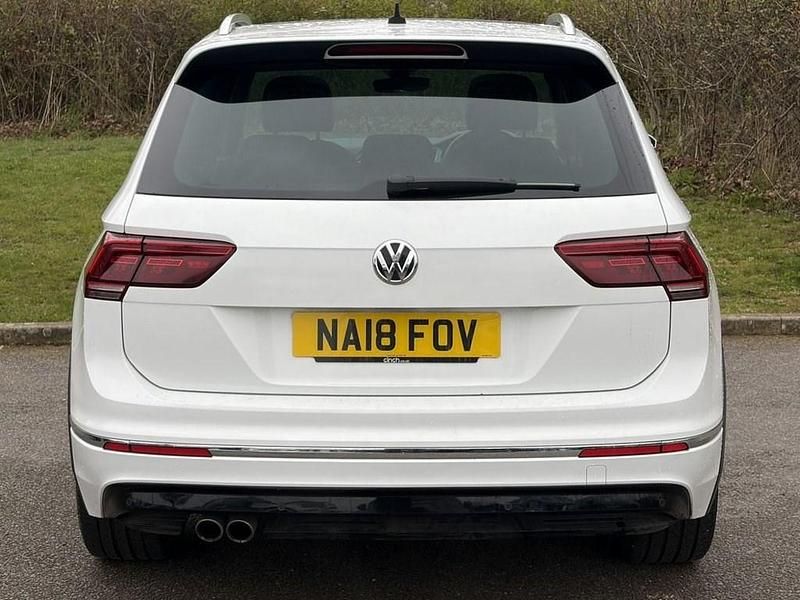 Used VW Tiguan R-line 150 HP (110 kW) 2018 White SUV