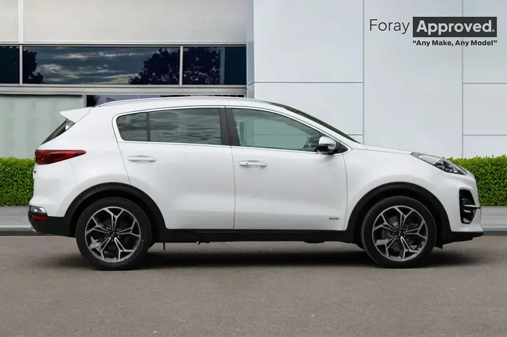 Used Kia Sportage GT-Line S 136 HP (100 kW) 2021 White SUV