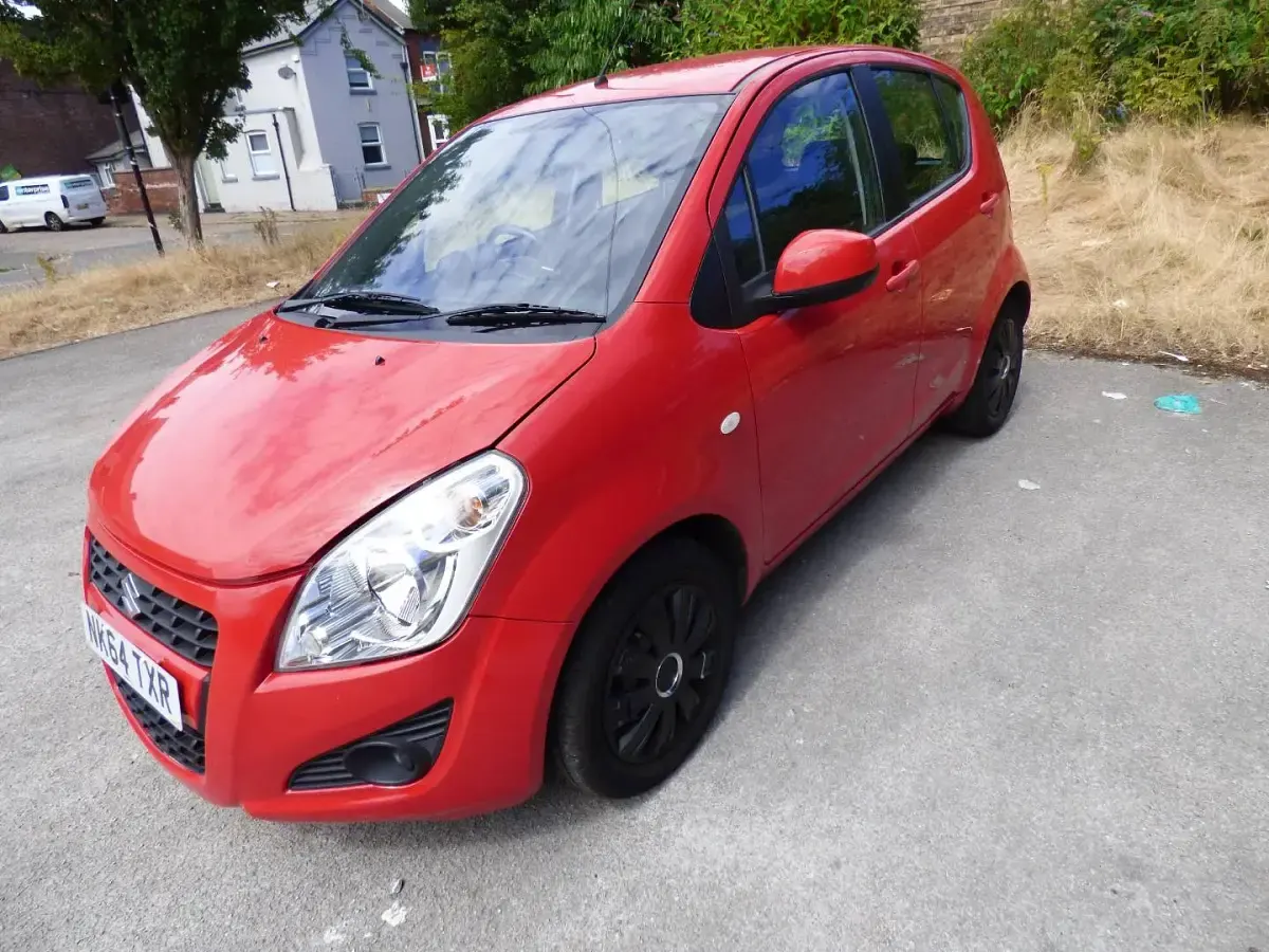 Used Suzuki Splash 2014 Red Hatchback