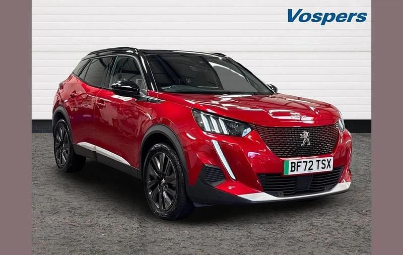 Red Used 2022 Peugeot e-2008 Premium SUV | £15,249 (A bit pricey) - Image 1/3