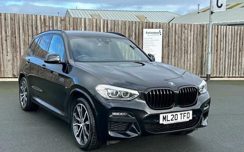 Black Used 2020 BMW X3 M Sport SUV | £27,950 (Fair price) - Image 1/4
