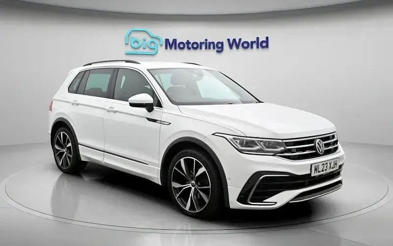 Used VW Tiguan R-line 150 HP (110 kW) 2023 White SUV