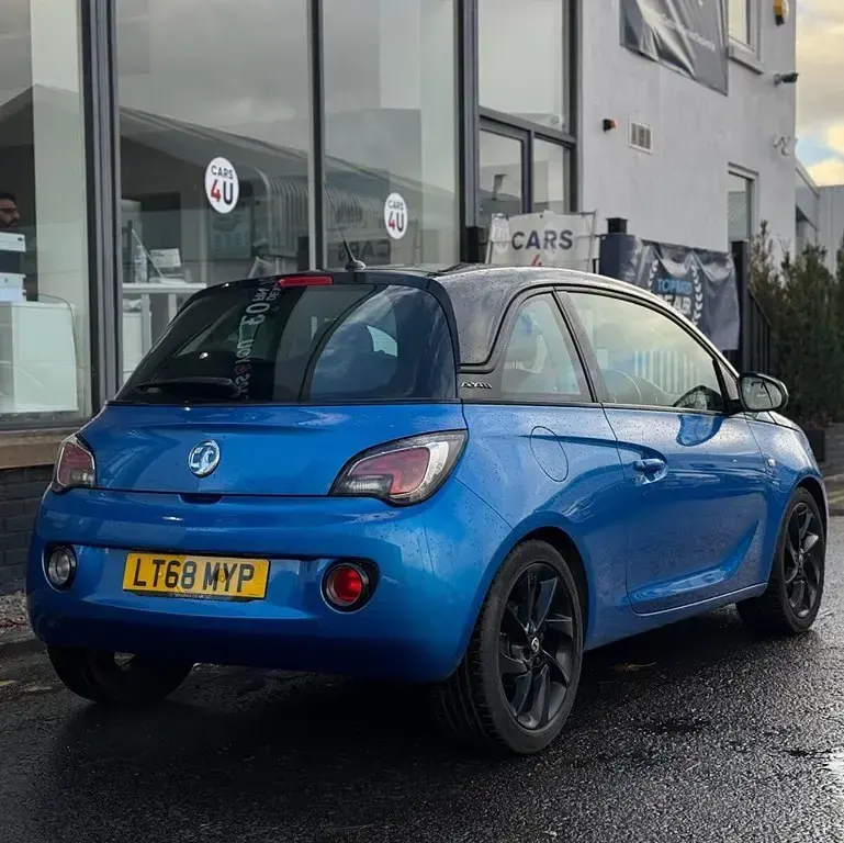 Used Vauxhall Adam 70 HP (51 kW) 2018 Blue Hatchback