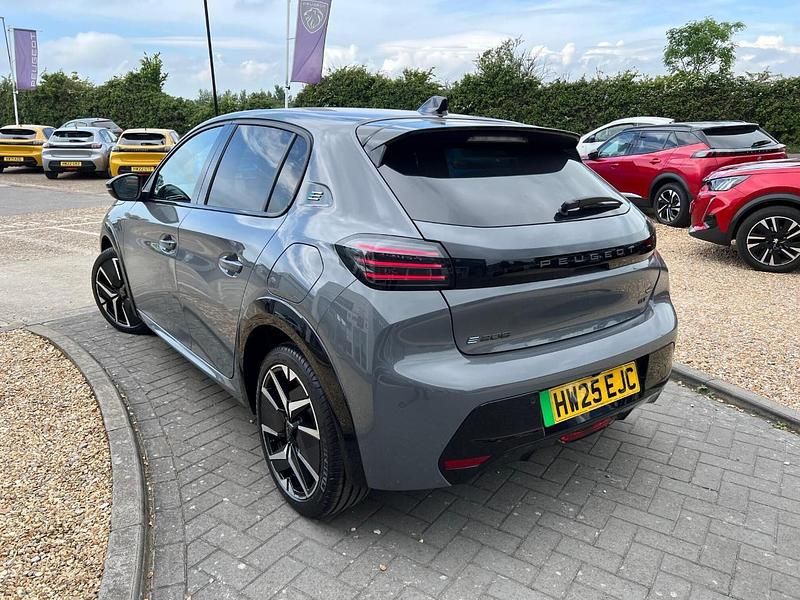 Used Peugeot e-208 GT 98 kW (134 HP) 2025 Grey Hatchback