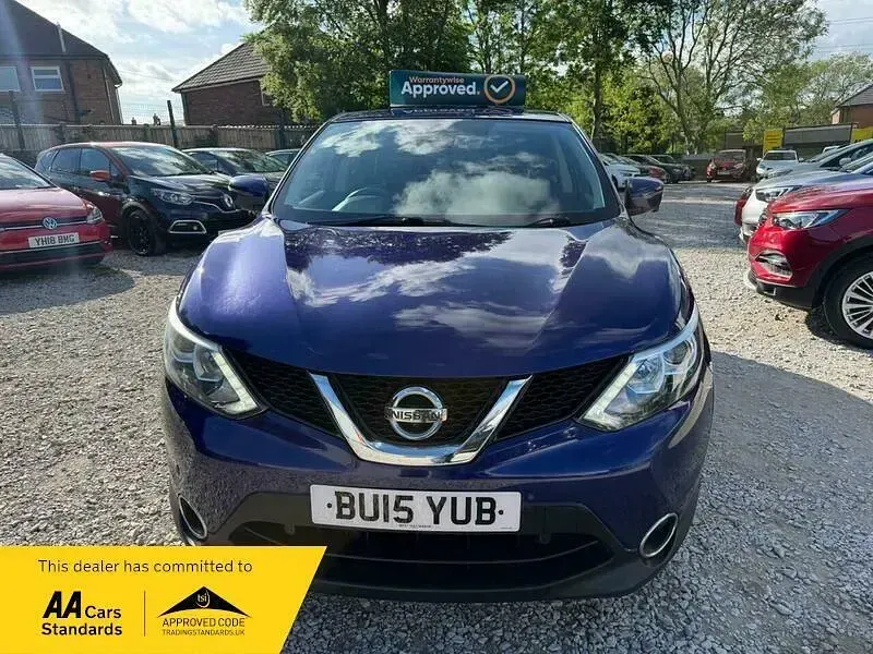 Used Nissan Qashqai N-TEC 110 HP (80 kW) 2015 Blue SUV