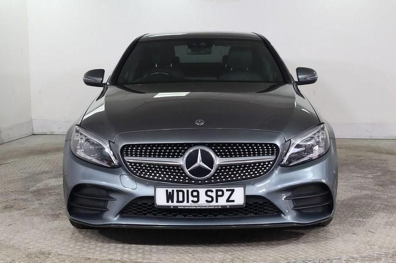 Used Mercedes C180 AMG Line Premium 2019 Grey Sedan