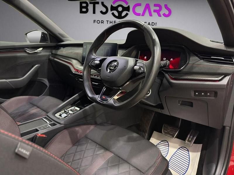 Used Skoda Octavia vRS 2022 Red Estate