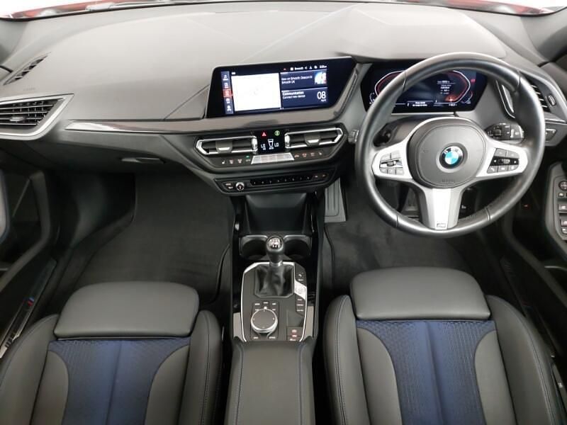 Used BMW 118 M Sport 136 HP (100 kW) 2023 Red Hatchback