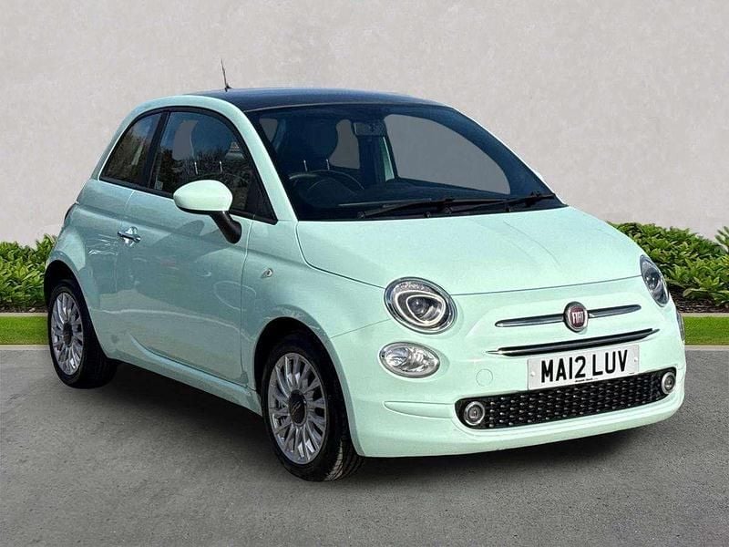 Used Fiat 500 Lounge 70 HP (51 kW) 2021 Green Hatchback