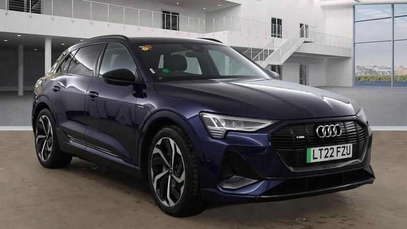 Used Audi e-tron Black Edition 230 kW (313 HP) 2022 Blue SUV