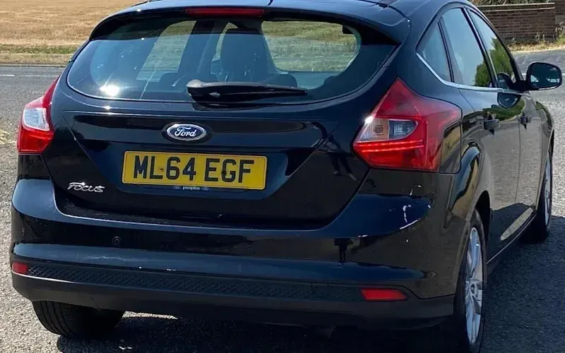 Used Ford Focus Titanium 125 HP (91 kW) 2014 Black Hatchback