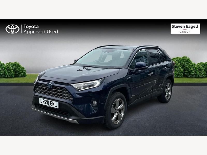 Used Toyota RAV4 2020 Blue SUV