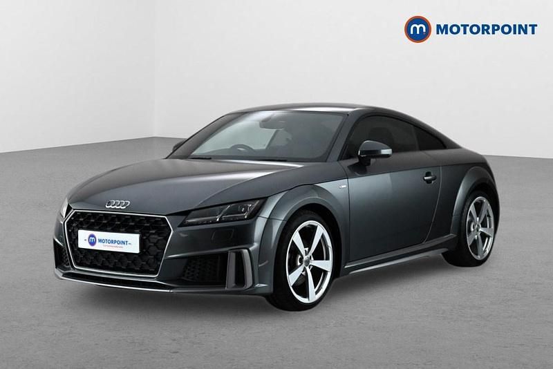 Used Audi TT S-Line 245 HP (180 kW) 2019 Grey Coupe