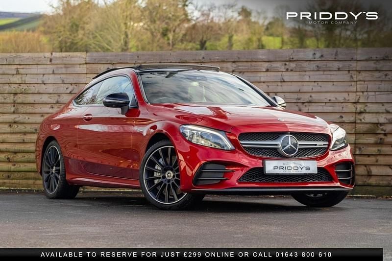 Red Used 2018 Mercedes C43 AMG AMG Coupe | £30,970 (Expensive) - Image 1/4