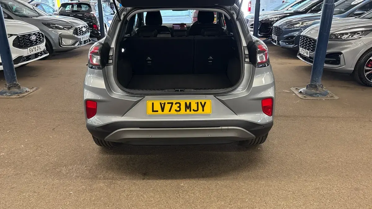 Used Ford Puma Titanium 125 HP (91 kW) 2023 Solar silver (premium paint) SUV