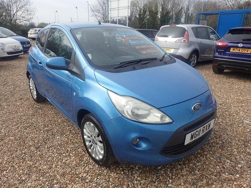 Blue Used 2011 Ford Ka Zetec Hatchback | £3,295 (A bit pricey) - Image 1/4
