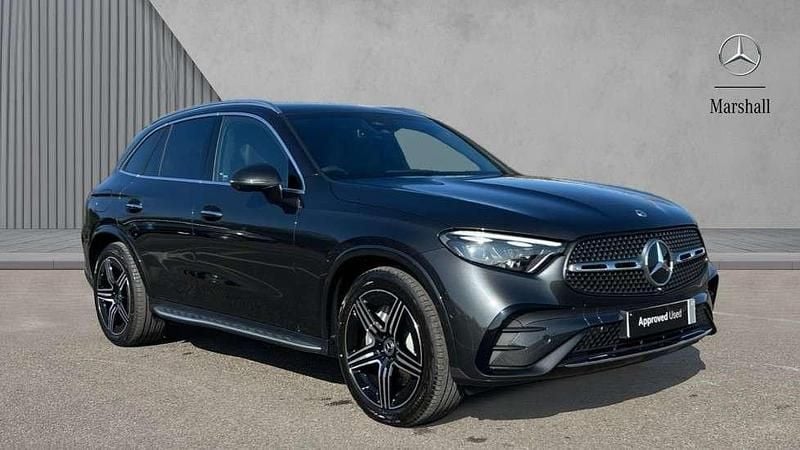 Metallic paint graphite grey Used 2025 Mercedes GLC220 AMG Line Premium SUV | £49,250 - Image 1/4