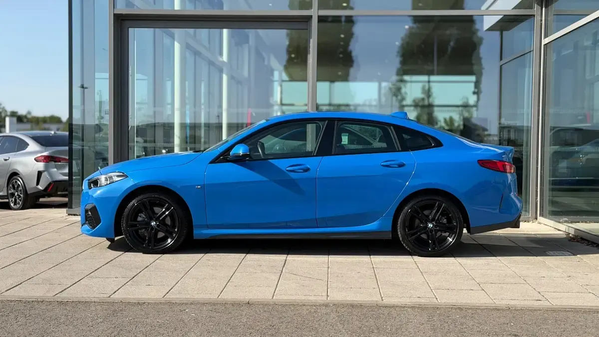 Used BMW 218 Gran Coupé M Sport 136 HP (100 kW) 2021 Misano blue Coupe