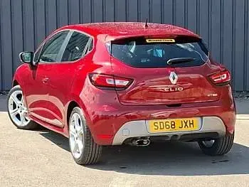 Used Renault Clio GT-Line 90 HP (66 kW) 2018 Red Hatchback