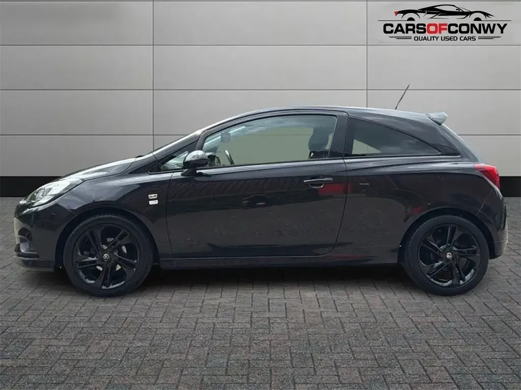 Used Vauxhall Corsa Edition 90 HP (66 kW) 2016 Black Hatchback
