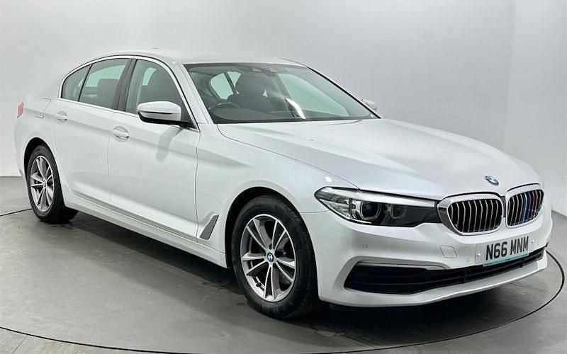Used BMW 520 190 HP (139 kW) 2019 White Sedan