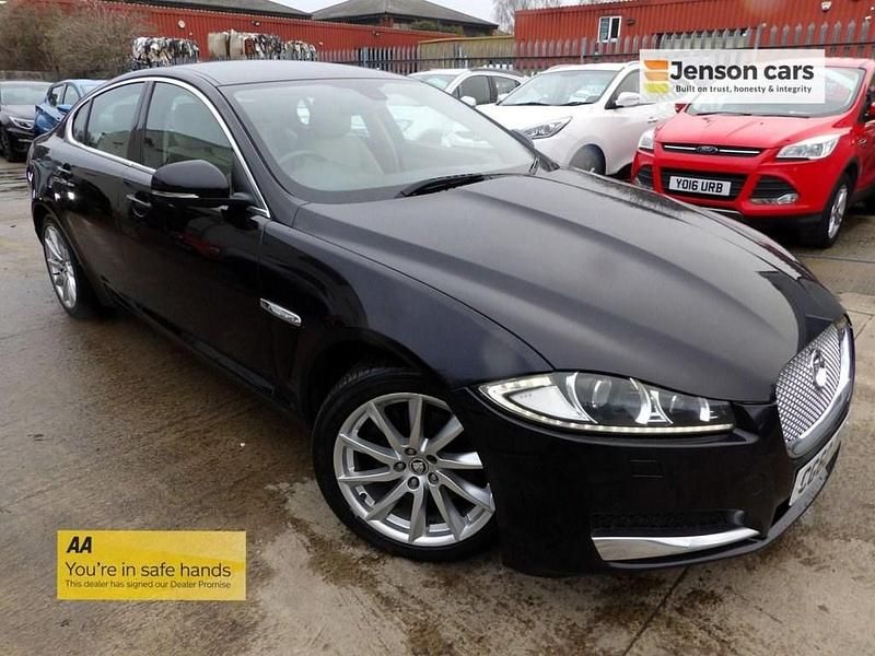 Black Used 2013 Jaguar XF Premium Luxury Sedan | £4,990 (Fair price) - Image 1/4