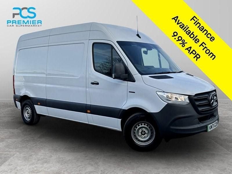 White Used 2021 Mercedes E-Sprinter Progressive Van | £11,000 - Image 1/3