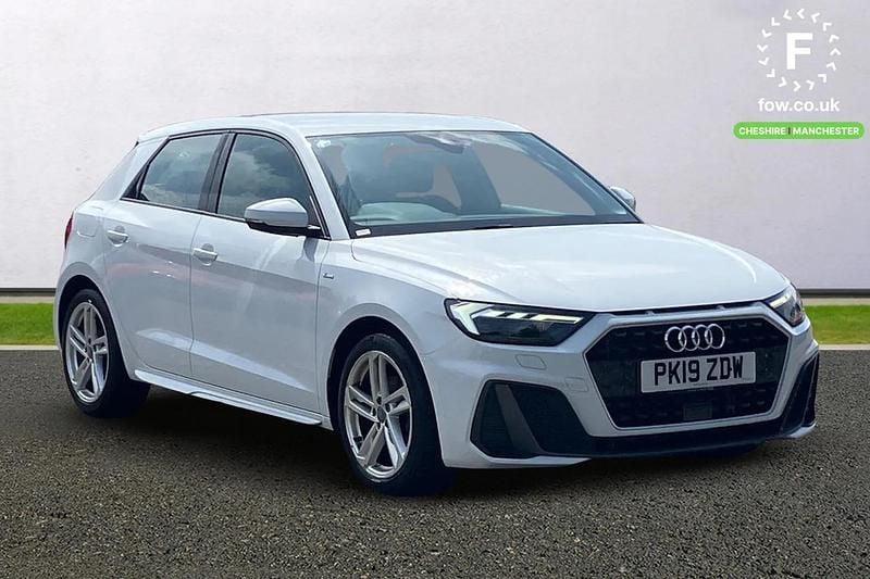 White Used 2019 Audi A1 Sportback S-Line Hatchback | £15,999 (Fair price) - Image 1/3