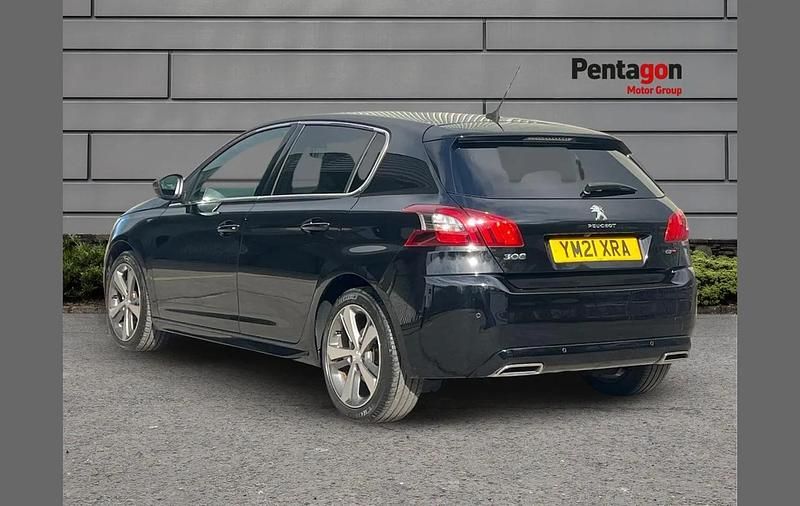 Used Peugeot 308 GTi 130 HP (95 kW) 2021 Black Hatchback