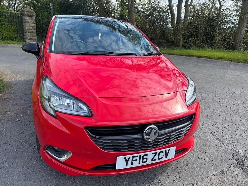 Used Vauxhall Corsa Edition 100 HP (73 kW) 2016 Red Hatchback