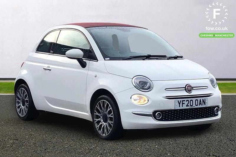 Used Fiat 500 Star 69 HP (50 kW) 2020 White Cabriolet