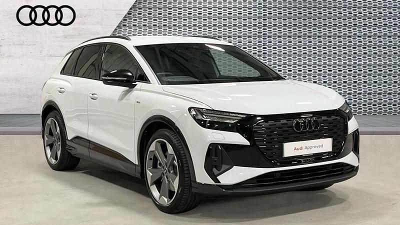 White Used 2024 Audi Q4 e-tron Black Edition SUV | £36,808 - Image 1/1