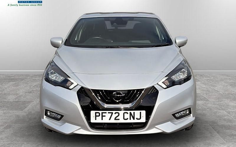 Begagnad Nissan Micra Tekna 92 HK (67 kW) 2022 Silver Halvkombi