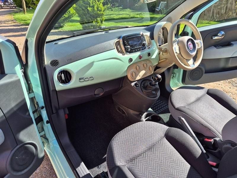 Used Fiat 500 Pop 69 HP (50 kW) 2016 Green Hatchback