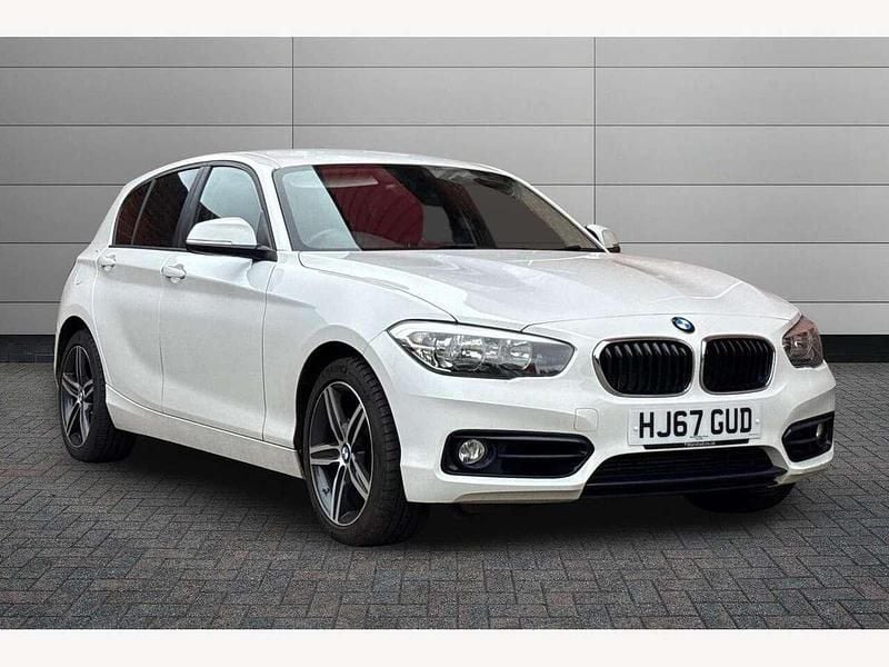 White Used 2017 BMW 118 Sport Line Hatchback | £9,795 (Fair price) - Image 1/2