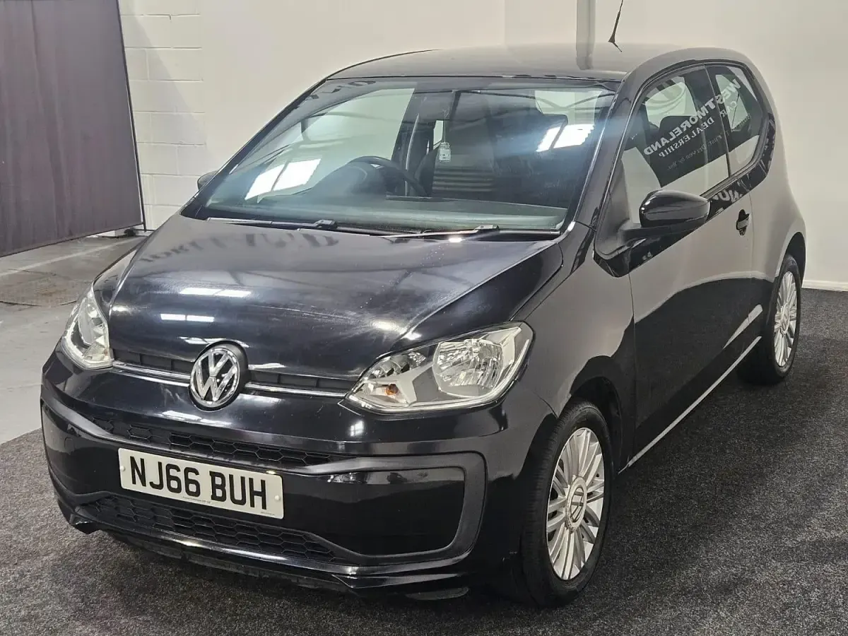 Used VW up! move up! 60 HP (44 kW) 2016 Black Hatchback
