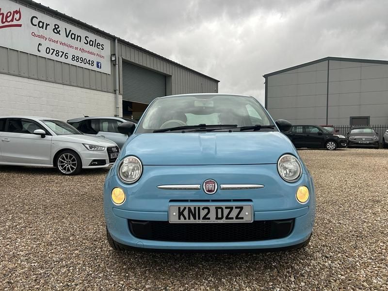 Used Fiat 500 Pop 69 HP (50 kW) 2012 Blue Hatchback