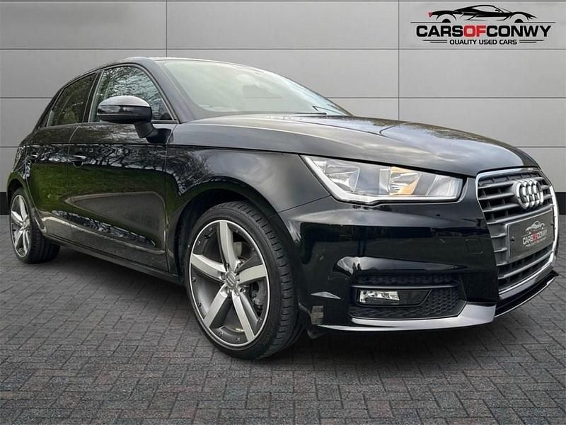Black Used 2015 Audi A1 Sportback Sport Hatchback | £10,495 (Fair price) - Image 1/4