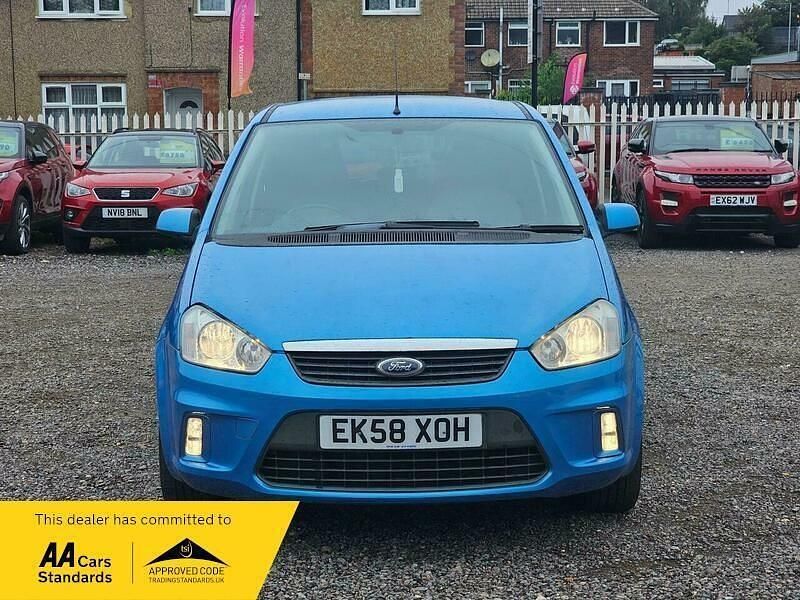 Used Ford C-MAX Zetec 125 HP (91 kW) 2008 Blue MPV