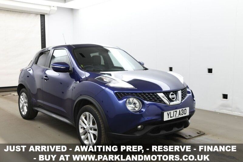 Blue Used 2017 Nissan Juke N-Connecta SUV | £8,295 (Fair price) - Image 1/4
