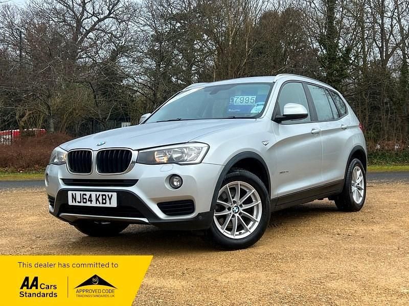 Used BMW X3 190 HP (139 kW) 2014 Silver SUV
