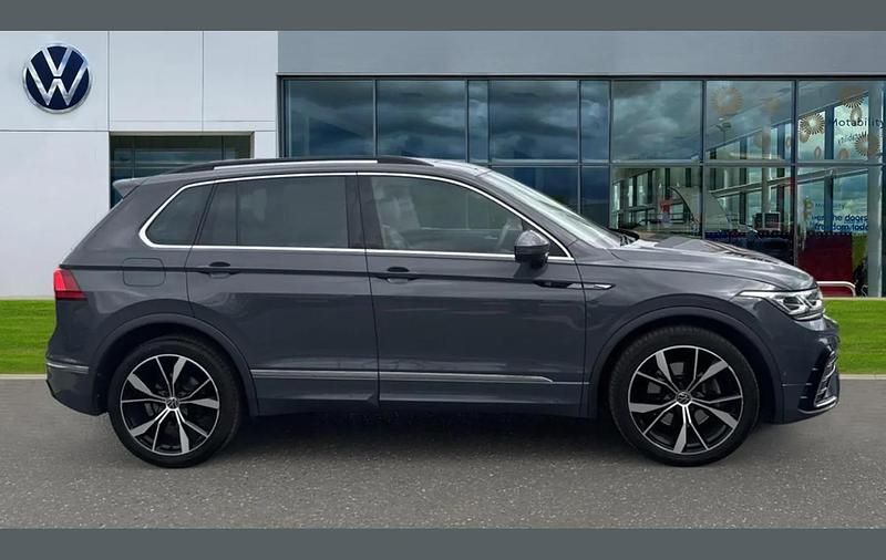 Used VW Tiguan R-line 190 HP (139 kW) 2021 Dolphin grey SUV
