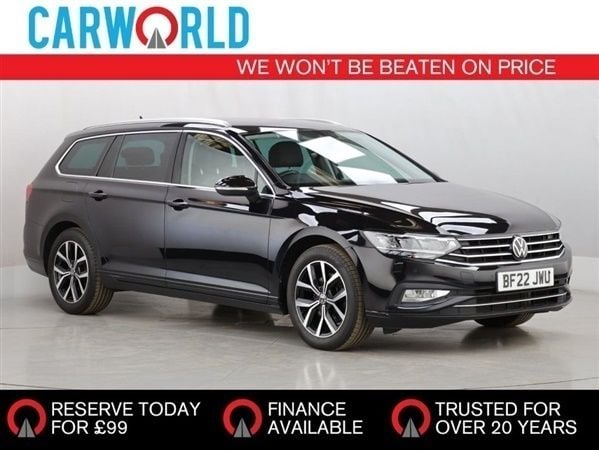Black Used 2022 VW Passat SEL Estate | £18,840 (A bit pricey) - Image 1/3