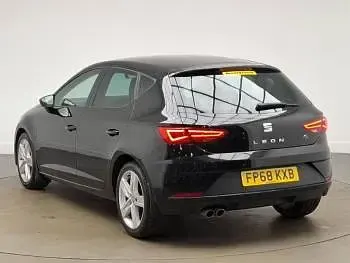 Used Seat Leon FR 130 HP (95 kW) 2019 Black Hatchback