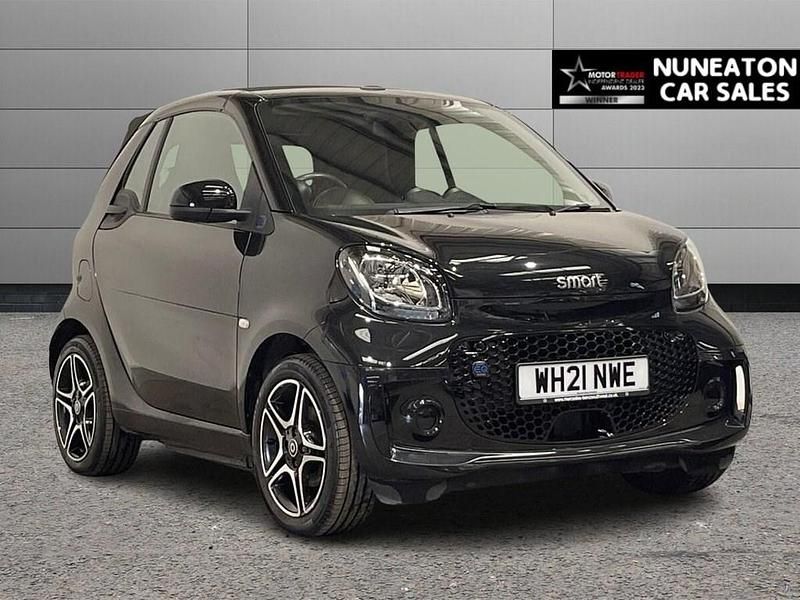Used Smart ForTwo Electric Drive Premium 60 kW (82 HP) 2021 Black Cabriolet