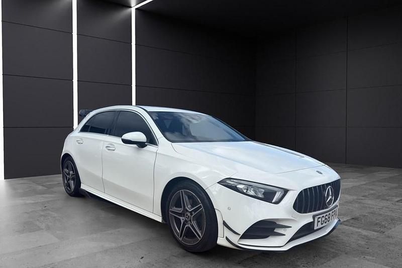 White Used 2018 Mercedes A200 AMG Line Premium Hatchback | £16,995 (Expensive) - Image 1/1