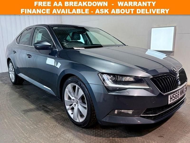 Grey Used 2019 Skoda Superb SE L Executive Hatchback | £9,895 (Fair price) - Image 1/4