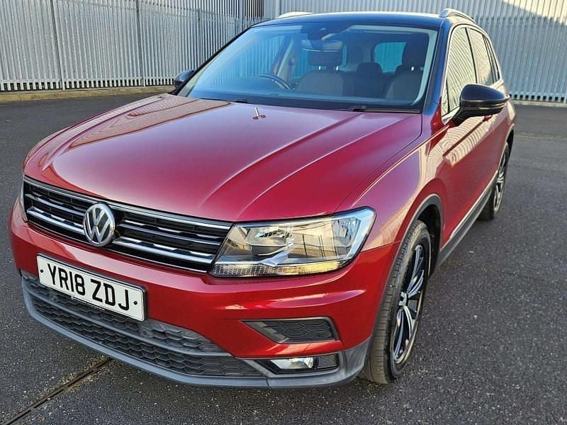 Used VW Tiguan SE 2018 Red SUV