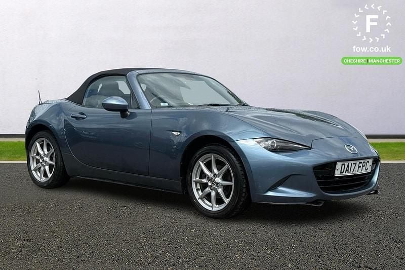 Blue Used 2017 Mazda MX5 Edition Cabriolet | £11,599 (Good price) - Image 1/4